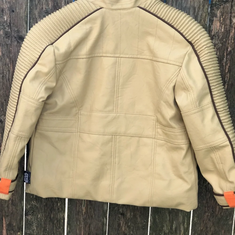 Disney store Star Wars faux leather Finn pilot jacket for kids - Picture 14 of 15